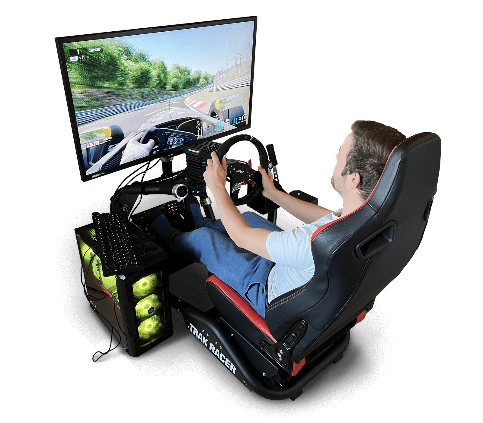 Pronájem závodního simulátoru
